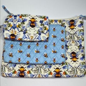 NWT Vera Bradley 3 Pouch Set-Bee Garden